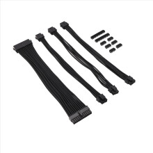 9-tommers flettet forlengelseskabelsett Basic for PC-kabinett, inkludert ATX