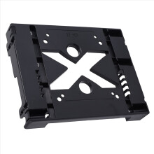Emplacement pour lecteur optique 5,25 pouces, adaptateur SSD 2,5 pouces vers 3,5 pouces avec ventilateur de 8 cm pour disque dur.