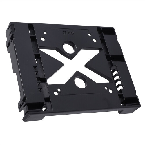 Adaptador de HDD com ventoinha de 8 cm para SSD de 2,5 polegadas e posição de unidade óptica de 5,25 polegadas