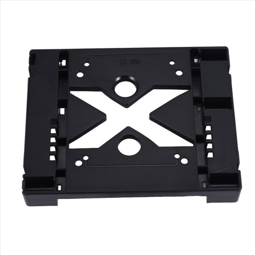 Adaptador de HDD com ventoinha de 8 cm para SSD de 2,5 polegadas e posição de unidade óptica de 5,25 polegadas 2