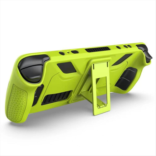 For Protective Case-Anti-Fall,Anti-Slip,Soft Silicone Cover+Folding St