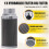 Gaffeltruck hydraulisk filter olieelement rustfrit stål 419-15-14650 til 6