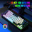 68 Keys Mechanical Keyboard Compact RGB Gaming Mouse and for PC B 6