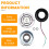 38900--004 Auto A/C AC Compressor Koppeling voor -V 2007-2011 926-155 9