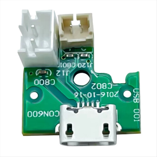 Conector da placa de alimentação com entrada micro-USB para carregamento do Flip4 TL 1