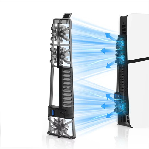 Per accessori Pro Ventola di raffreddamento con luce LED per 5 Slim Gaming Acces 2