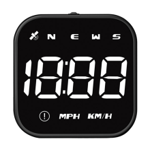 G4 Head-up-display LED automatisk speedometer Smart digital alarmpåminnelse G