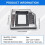 Universal 2N Hdd Ssd Σκληρός Δίσκος 9,5 χιλιοστών για Cd/Dvd-Rom Optical Bay Sata 8