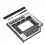 Universal 2N Hdd Ssd Σκληρός Δίσκος 9,5 χιλιοστών για Cd/Dvd-Rom Optical Bay Sata 4