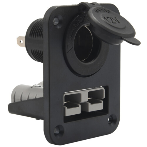 Placă încastrată pentru încărcător, priză de brichetă Plug C-Igarette 1