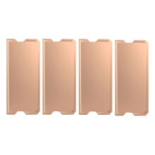 4-częściowy miedziany radiator do pamięci laptopa, rozpraszający ciepło DDR4/5
