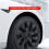 Model 3 Hjulkapsel 18 tommer, Navkapsel Fuld udskiftningstilbehør til 4