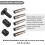 Kit d'installation de joints d'injecteur 34720 pour moteurs 6