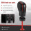 Automatik-Schaltknauf für CC Golf 7 Rot 9