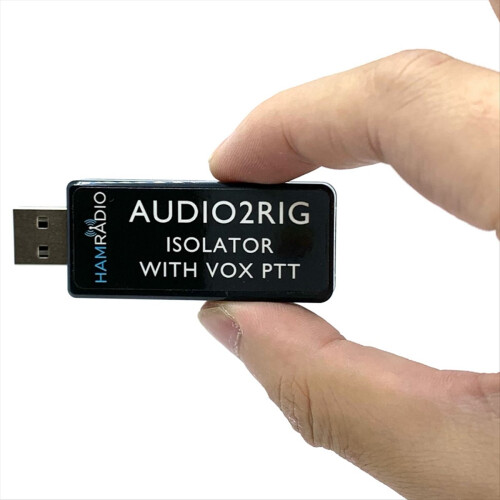 AUDIO2RIG Σύνδεση κάρτας ήχου USB για ερασιτεχνικό ραδιόφωνο, υποστήριξη επιχειρήσεων 2