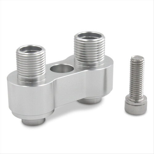 AC-kompressoradapter for R4-montering CNC-aluminiumombygging Billet Strai 2