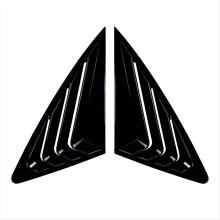 Heckscheibenjalousie-Abdeckung, seitliche Lüftungsschlitze für Q3 F3 Sportback