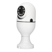 E27 WiFi Smart Camera 1080P with Two-Way Audio, Night Vision