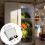 Normalerweise geschlossene Kühlschranktür-Lichtschalter. 2