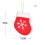 Mini bas de noël 16 pièces/ensemble, ornement suspendu pour 5