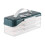 Clear Dumpling Storage Box With Manual-Qinghai Blue 3rd flo 1