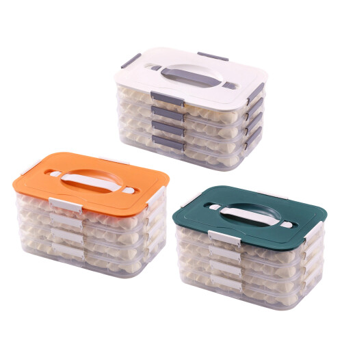 Portable Food Storage Solution Refrigerator-White two layers 1