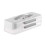 Portable Refrigerator Storage Box Accessory for-White 2 layers 1