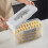 Clear Dumpling Storage Box With Manual-Qinghai Blue 3rd flo 5