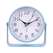 Antique Styles Desk Shelf Clock Battery Operated-Peacock Blue