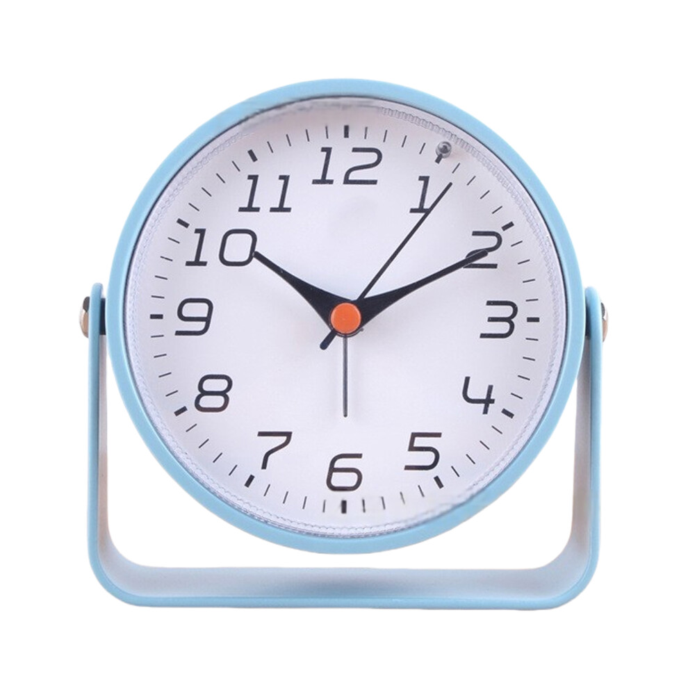 Antique Styles Desk Shelf Clock Battery Operated-Peacock Blue