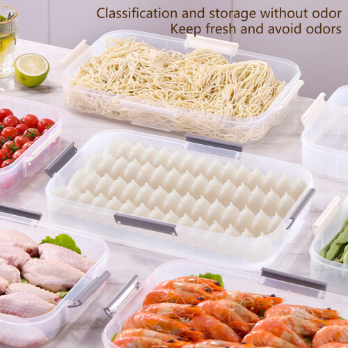 Stackable Large Capacity Refrigerator Food-A green layer 2