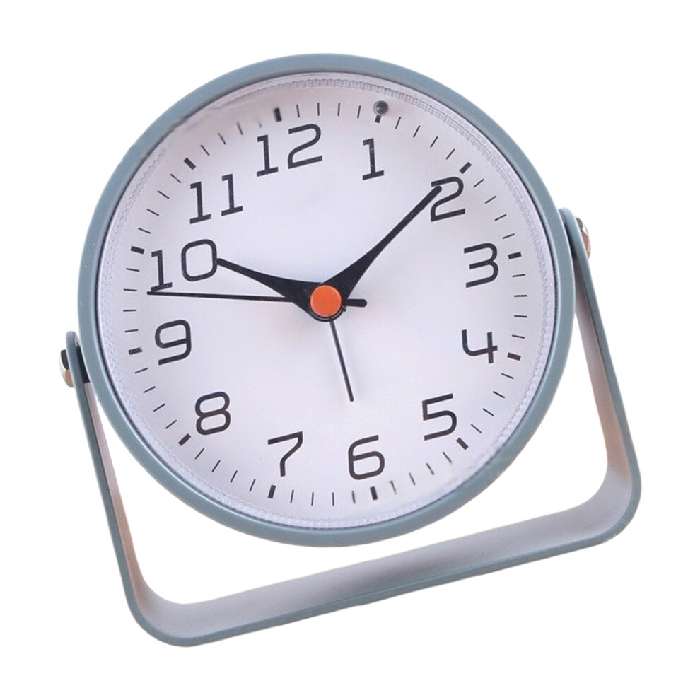 Antique Styles Desk Shelf Clock Battery Operated-Dark Gray