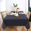 Table Cloth Polyester Fabric Tablecloth Stain-177 260cm Red 7