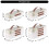 Portable Refrigerator Storage Box Accessory-Cream Rice 1 layer 4