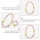 2 Peças Conjunto Pulseira 11