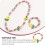 2 Peças Conjunto Pulseira 9