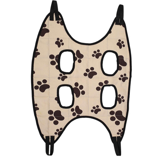 Cat Grooming Hammock Com Restrições Para Corte De Unhas