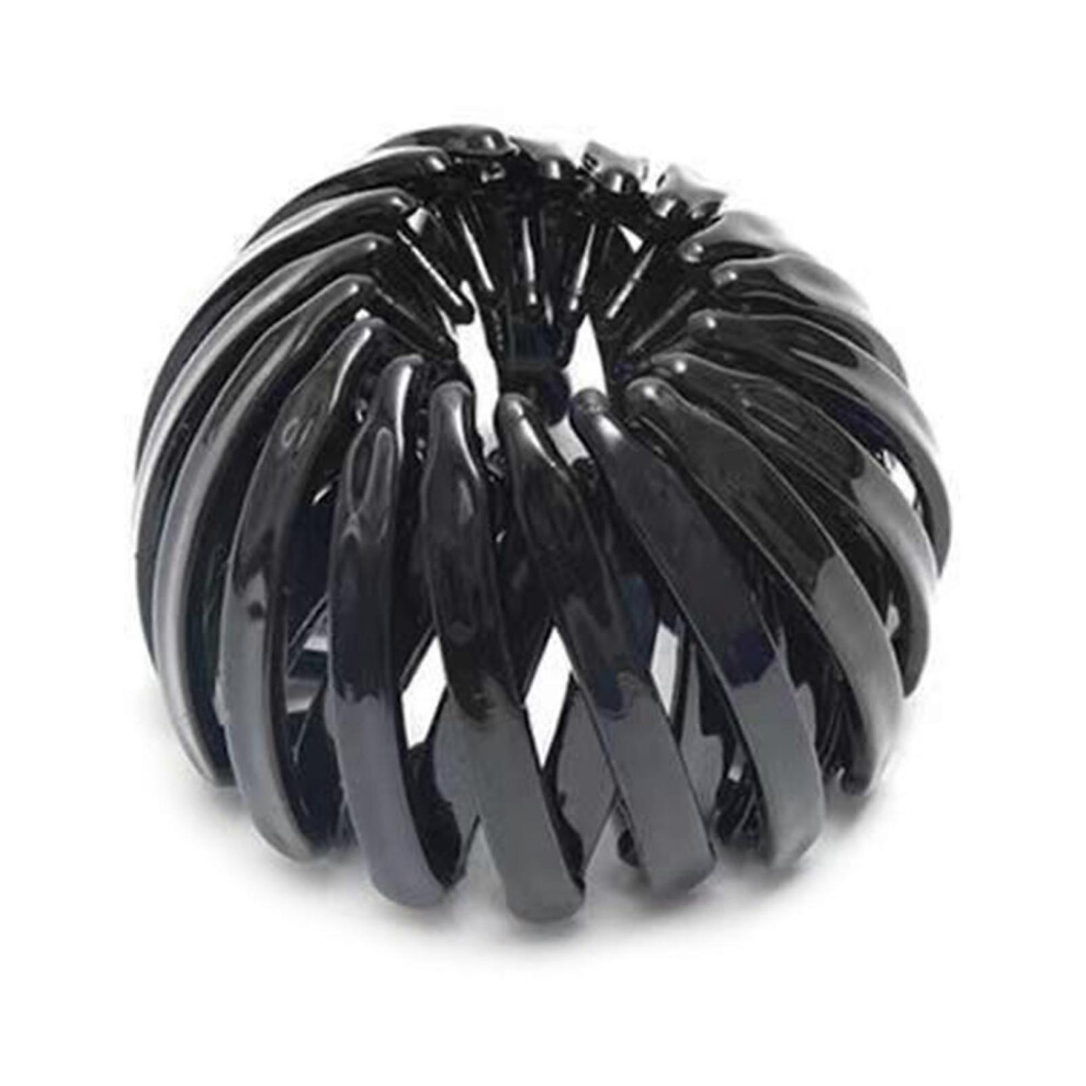 Kikidex (As Show, F) Hair Claw Clips Comfortable Hold Bun Maker For Women