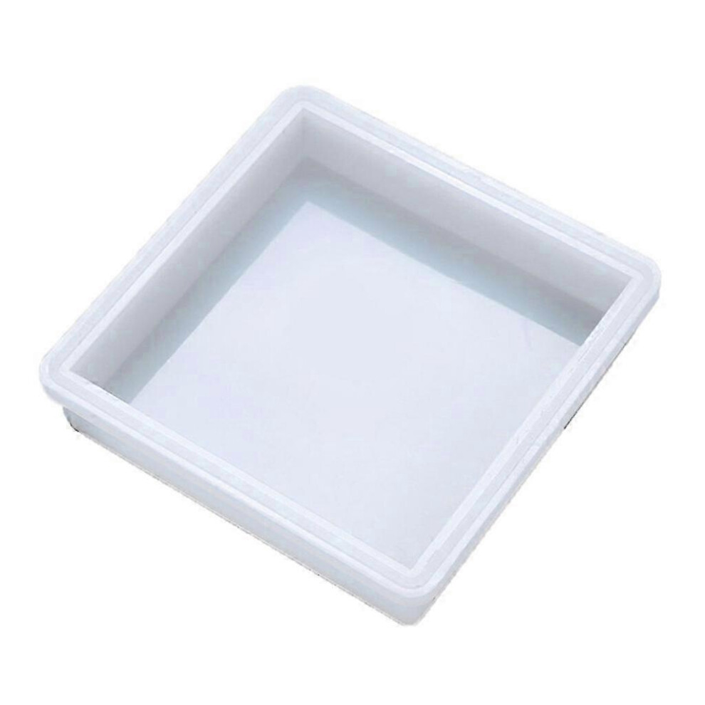 Kikidex (As Show, 3) Silicone Square Long Rectangle Mold For Soap Making Supply Rectangle Specimen Mould Baking Tray For Handmade Table Decor
