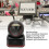 USB 2D Barcode Scanner, Omnidirectional, Red LED, Desktop Black 4