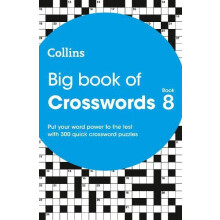 Big Book of Crosswords 8 by Collins Puzzles Paperback Book