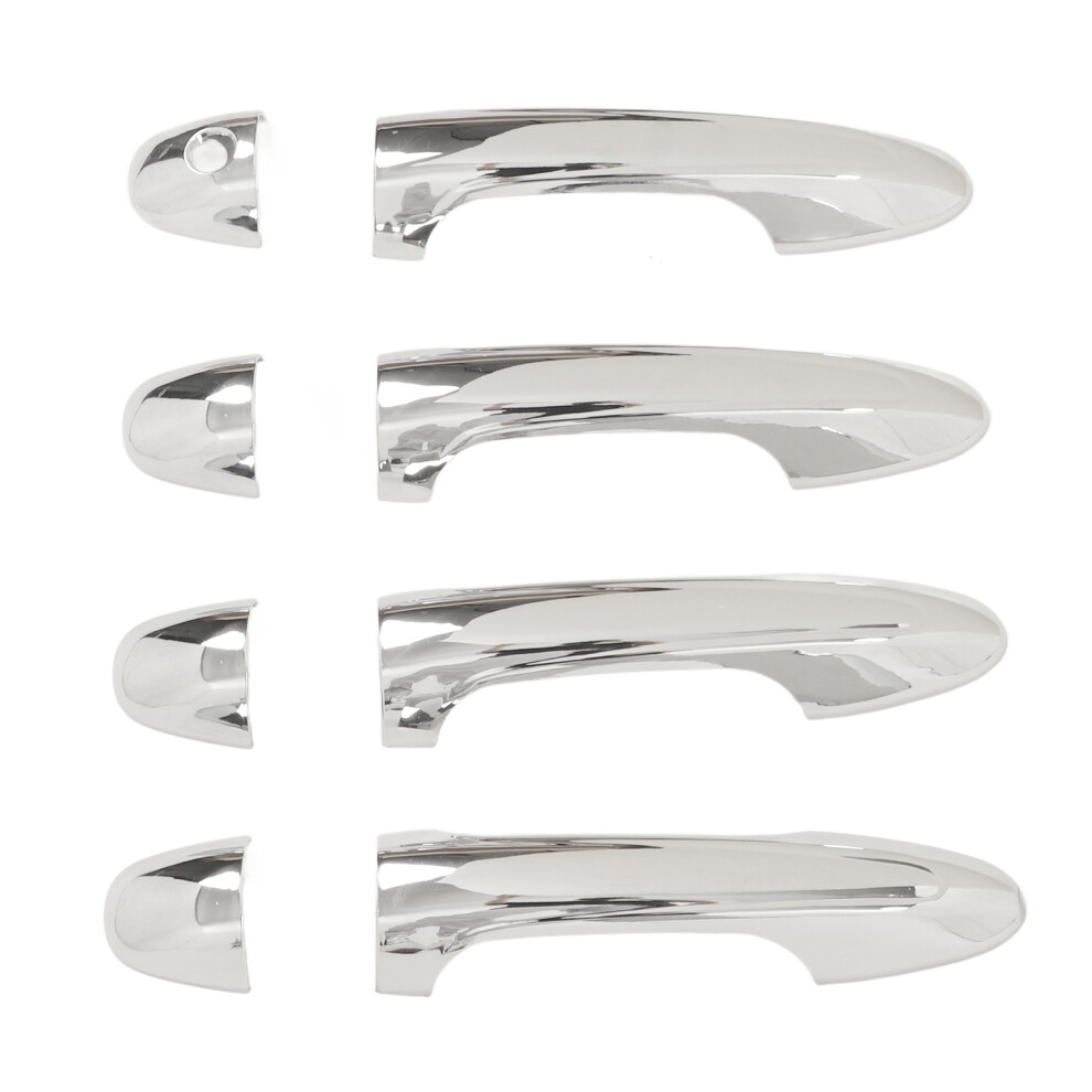 Abs Chrome Door Handle Cover Set For Hilux Revo An120 An130 8 Pieces Exterior 4331357254409