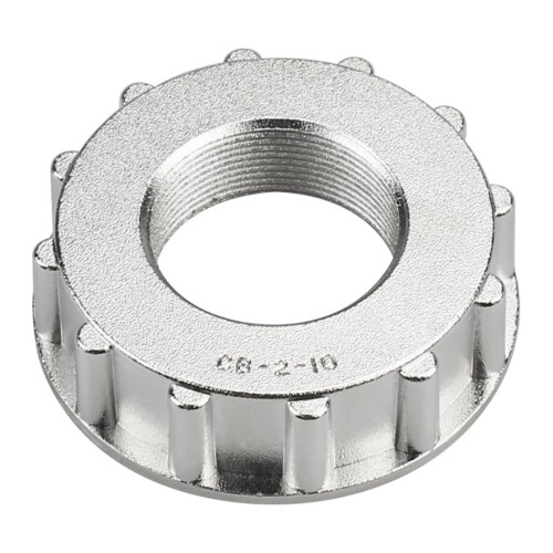 Long Service Aluminum Alloy Lock Nut Secure Fit Metal Texture