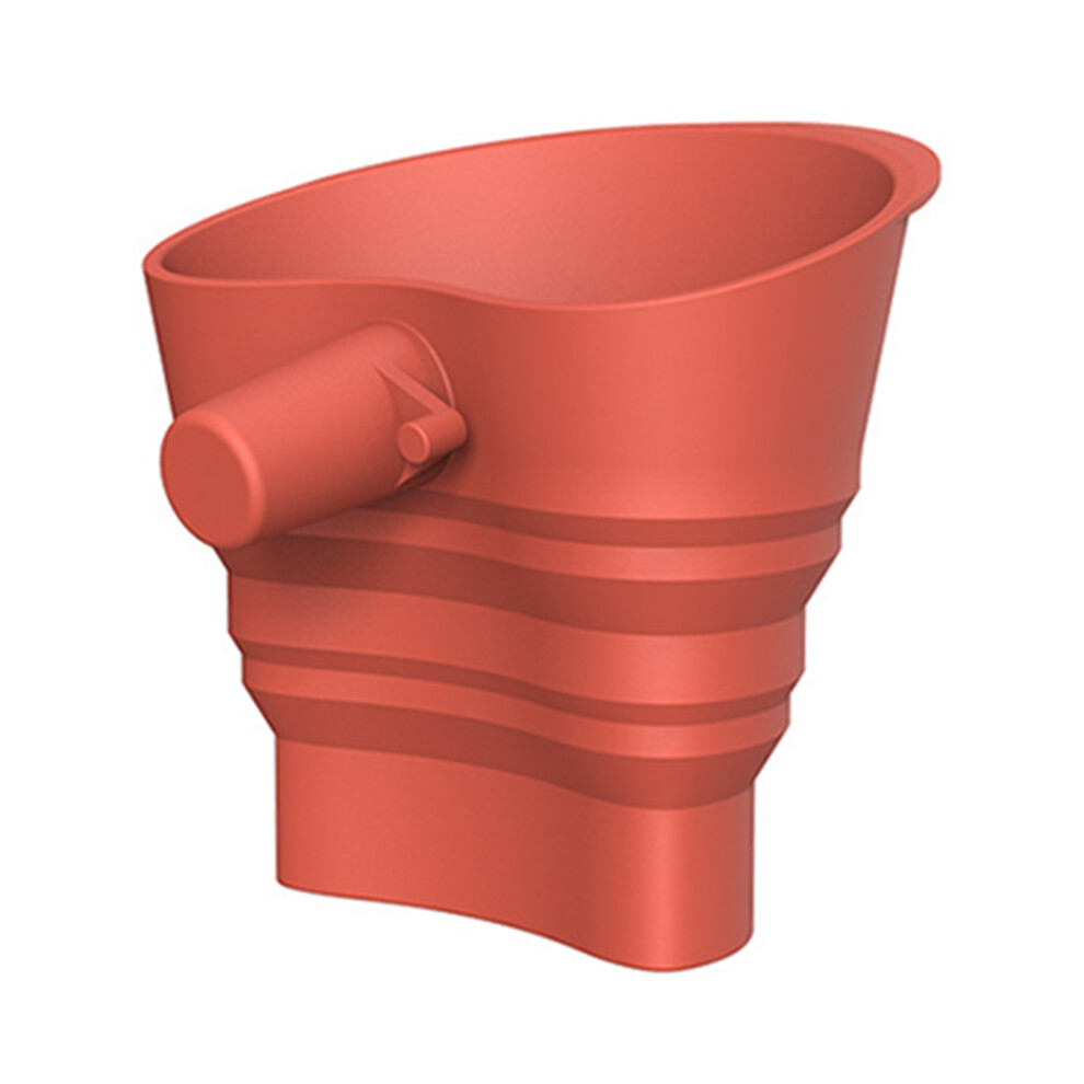 Stand Mixer Flour Funnel Foldable Dry Ingredient Transfer- Red 7627000310057