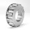 Long Service Aluminum Alloy Lock Nut Secure Fit Metal Texture 7