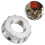 Long Service Aluminum Alloy Lock Nut Secure Fit Metal Texture 2
