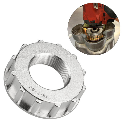 Long Service Aluminum Alloy Lock Nut Secure Fit Metal Texture 1