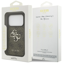 Guess 4G Big Logo Case for iPhone 17 Pro Max 6.9" Brown - GUHCP17X4GMGBR