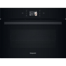 Hotpoint Class 9 HCS9A9PHTSBA Built In Compact Electric Single Oven with Microwave Function - Black - A+ Rated
