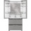Hotpoint Hotpoint American Fridge Freezer - Inox - D Rated 3